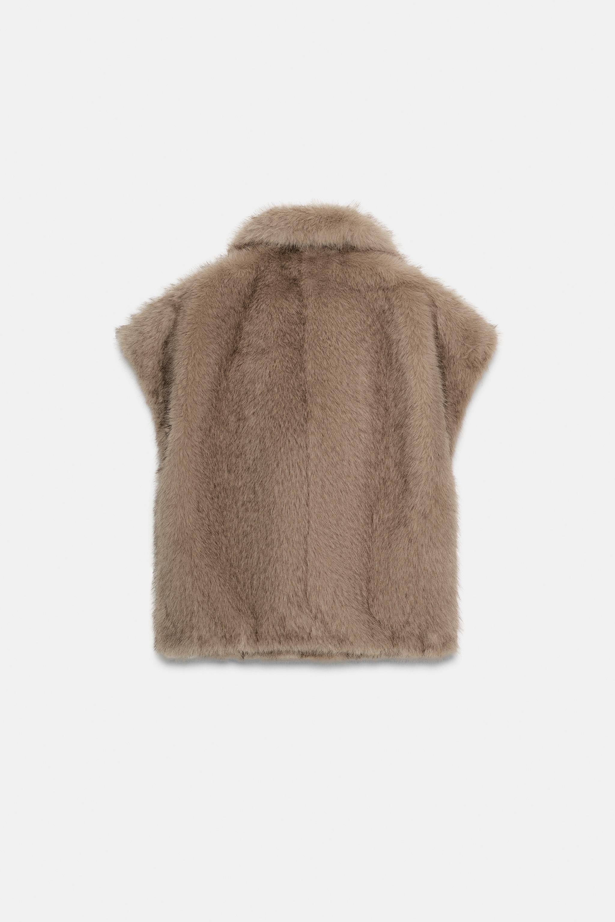 ZW COLLECTION LIMITED EDITION FAUX FUR VEST